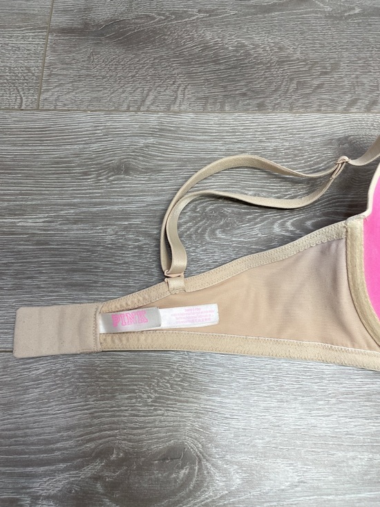 PINK Victoria’s Secret Wear Everywhere T-shirt Lightly Lined Bra Nude 36DD - Picture 12 of 16